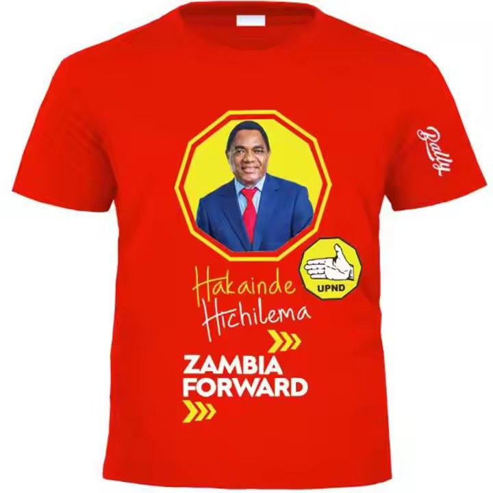 Custom Logo Short Sleeve Full Color Political Campaign Election T Shirt Wholesale Round Neck Shirt Election
